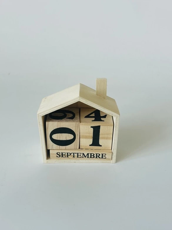 Houten kalender