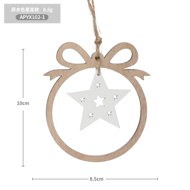 Decoratieve kerstboomhangers