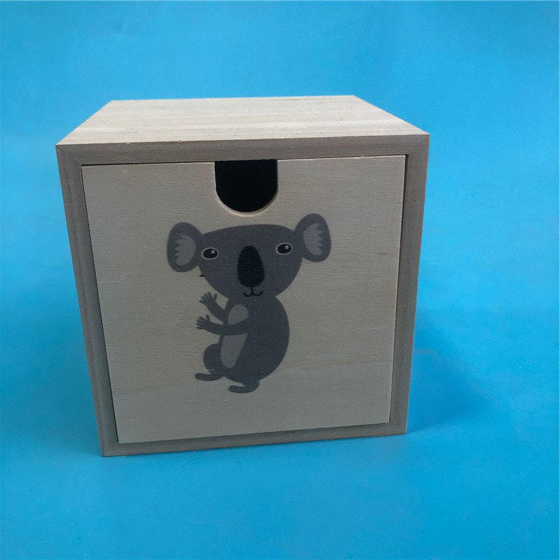 Houten opbergdoos